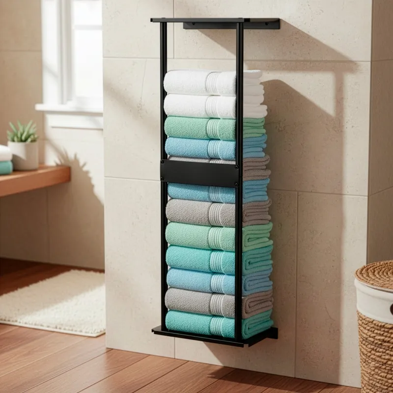 Towel rack 32 x 14 x 76 cm HG0074